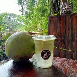 มัทฉะโฟมนมcoconut
