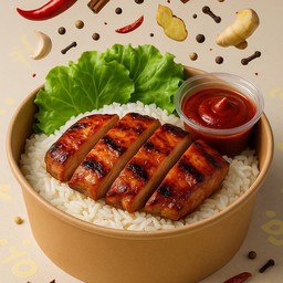 ข้าวไก่ย่างซอสโคชูจัง