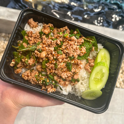 ข้าวลาบหมูสูตรพิเศษ