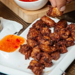 คอหมูทอด