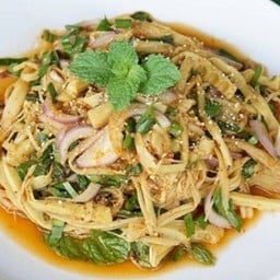 ร้านหมูพวงแดดเดียว : เส้นท่าสะอ้าน -บูรพา