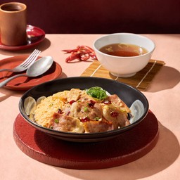 Delist buta spicy with egg&Soup