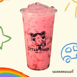 นมสดสตอเบอรี่ LM