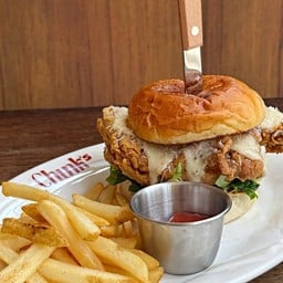 Chunky Crispy Chicken & Caesar Burger