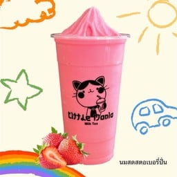 นมสดสตอเบอรี่ปั่น LM