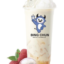 ชานมลิ้นจี่มะลิ L