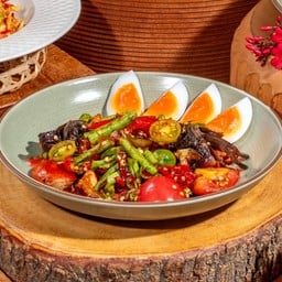 ตำถั่วไข่ต้ม