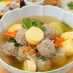 ต้มจืดเต้าหู้ใข่