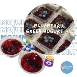 บลูเบอร์ (กรีกโยเกิร์ต) พาย