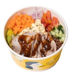 ข้าวเนื้อย่างน้ำจิ้มแจ่ว