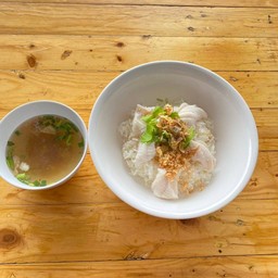 ข้าวต้มแห้งปลาเก๋า