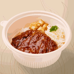 ขัาวหน้าหมูคุโรบุตะซอสทงเทกิ