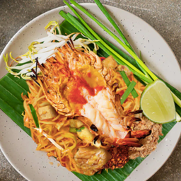 ผัดไทกุ้งแม่น้ำ