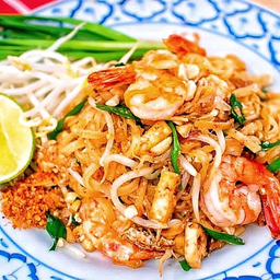 ผัดไทกุ้งสด