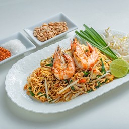 ผัดไทยมาม่ากุ้งสด