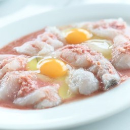 ชุดเนื้อปลาเก๋าทะเล