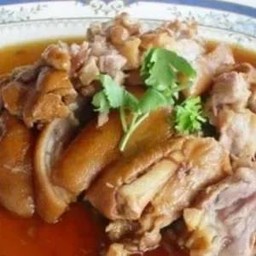 ขาหมู สับ