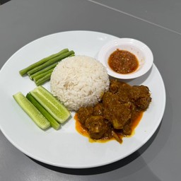 ข้าวราดแกง 1 อย่าง