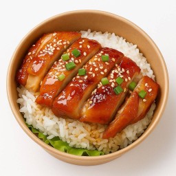 ข้าวไก่ย่างเทริยากิ