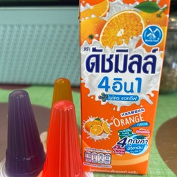 นมเปรี้ยวปีโป้ปั่น(สีส้ม)