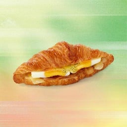 Egg Bacon & 2 Cheeses Croissant