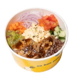 ข้าวหมูย่างน้ำจิ้มแจ่ว