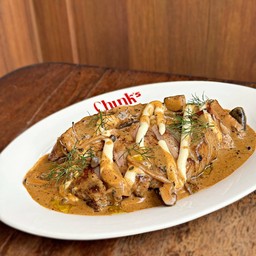 Pork chop and Truffle Mushroom&Aioli