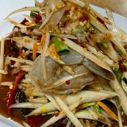 ตำปูปลาร้ากุ้งสด