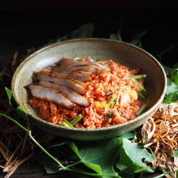 ข้าวผัดเย็นตาโฟต้มยำ