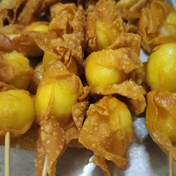 เกี๊ยวห่อไข่นกกระทา(10ชิ้น)