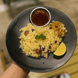 ข้าวผัดมันเนื้อ