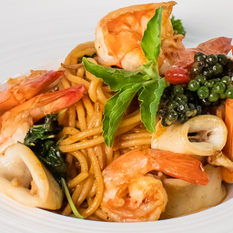 พาสต้า - ผัดขี้เมาทะเล