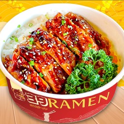 ข้าวหน้าไก่ย่างซอสเทอริยากิ