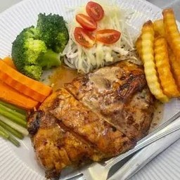 สเต๊กหมู/สเต็กไก่