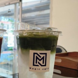 มัทฉะน้ำมะพร้าว