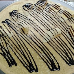 เครปกล้วย+ชอค