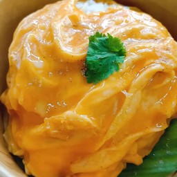 ข้าวไข่ข้นเปล่าว 2  ฟอง