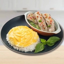 ข้าวไข่นุ่ม - ต้มแซ่บซี่โครงหมู