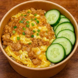 ข้าวไข่ข้นหมูสับ
