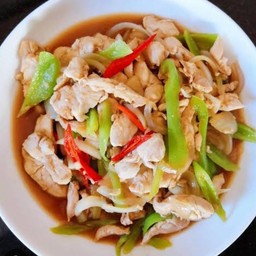 ผัดพริกหยวก (ไม่มีข้าว)