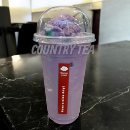 ชานมเผือกปั่น