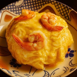 ข้าวไข่ข้นกุ้ง