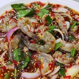 ยำกุ้งสด