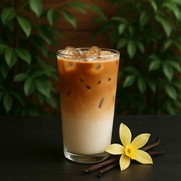 Vanilla coffee late