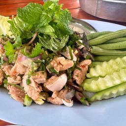 ลาบปลากดคัง