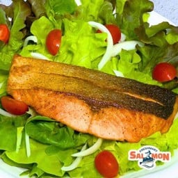 สลัดแซลมอนเทริยากิ