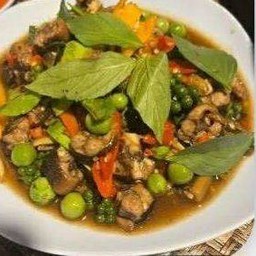 ผัดเผ็ด,ผัดฉ่า ปลาไหล