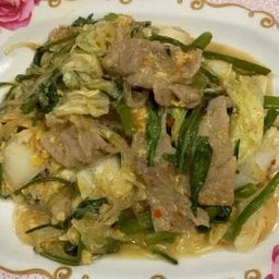 สุกี้แห้งหมูนุ่ม