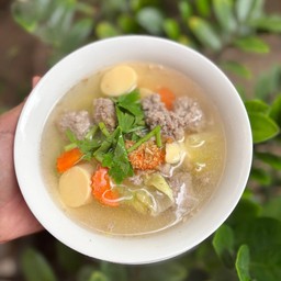 ต้มจืดเต้าหู้หมูสับ