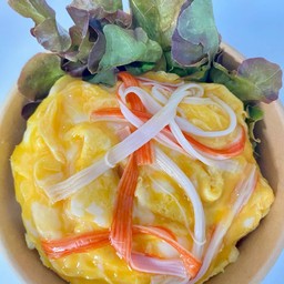 ข้าวไข่ข้นปูอัด